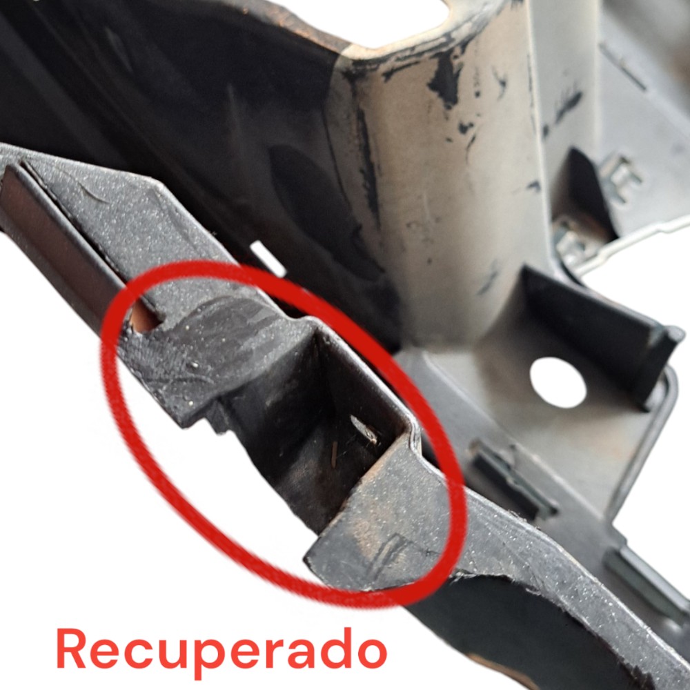 Parachoque Dianteiro Volkswagen Crossfox 2012 2014 Branco 3