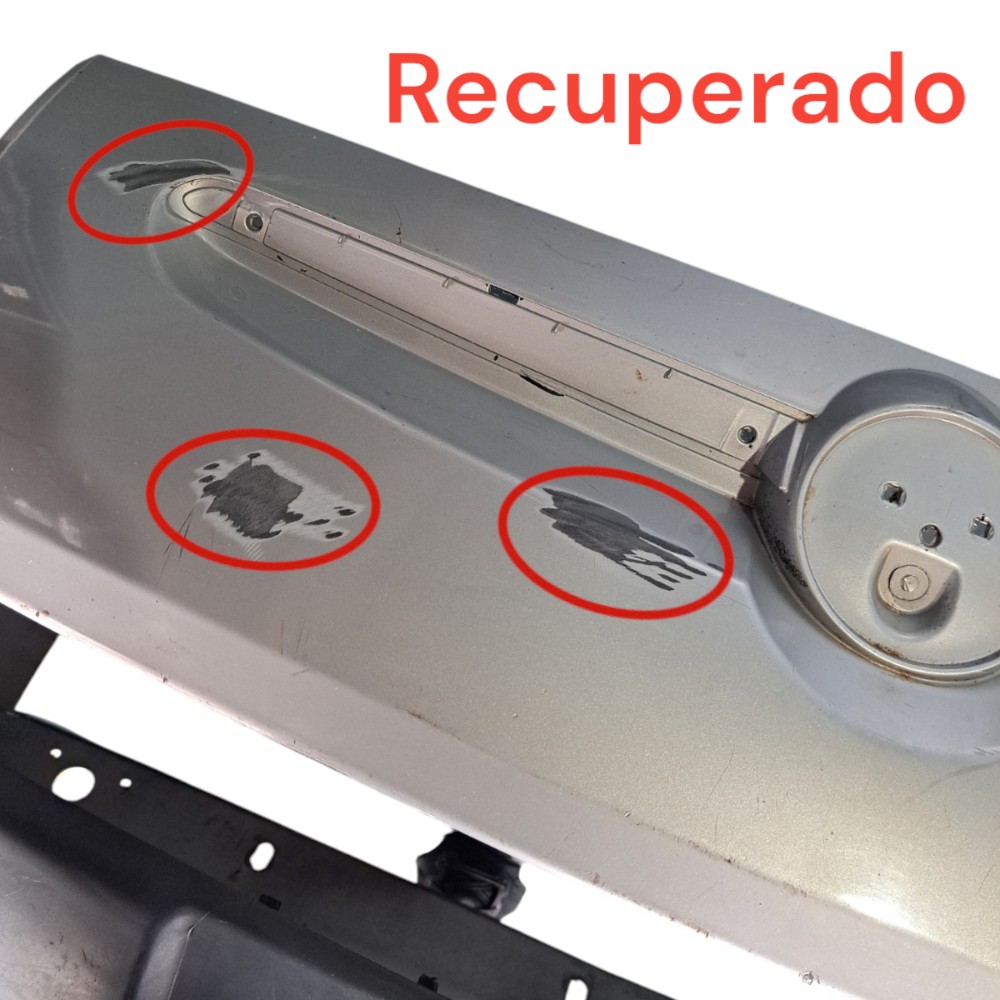 Parachoque Dianteiro Fiat Palio Attractive 2012 2017 Prata 2