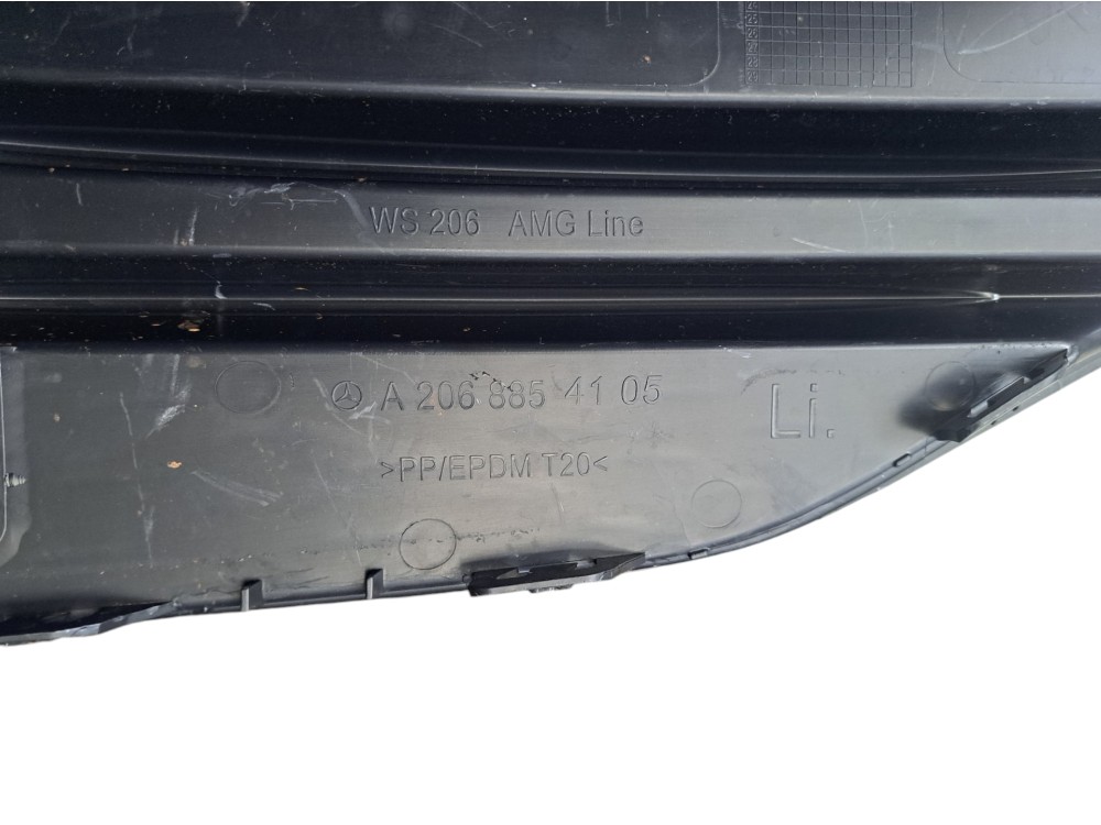 Grade Milha Esquerda Mercedes C180 C200 W206 2023 Preto Esquerdo 11