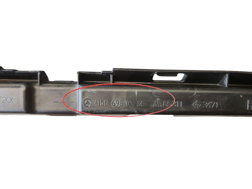 Guia Caixa Ar Dianteiro Esquerdo Mercedes Gla 2019 4