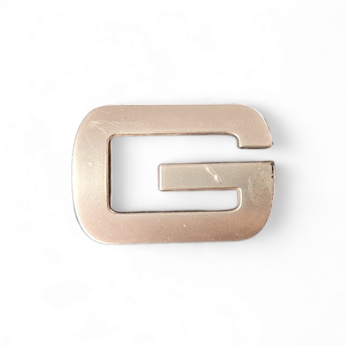 Emblema Símbolo Letra G Renegade  Prata