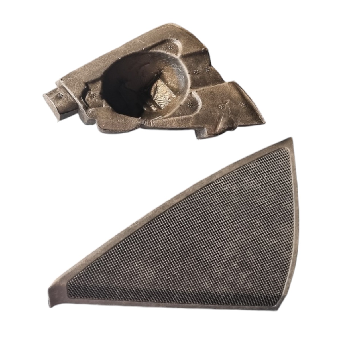 Moldura Retrovisor Esquerdo Mercedes C180 C200 2010 2012  Preto