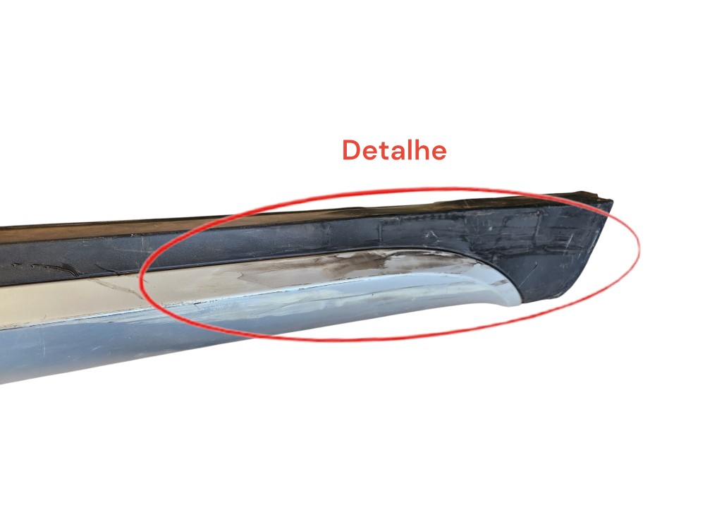 Spoiler Lateral Esquerdo Bmw X1 2008 2009 2010 2011 2012 Preto 3