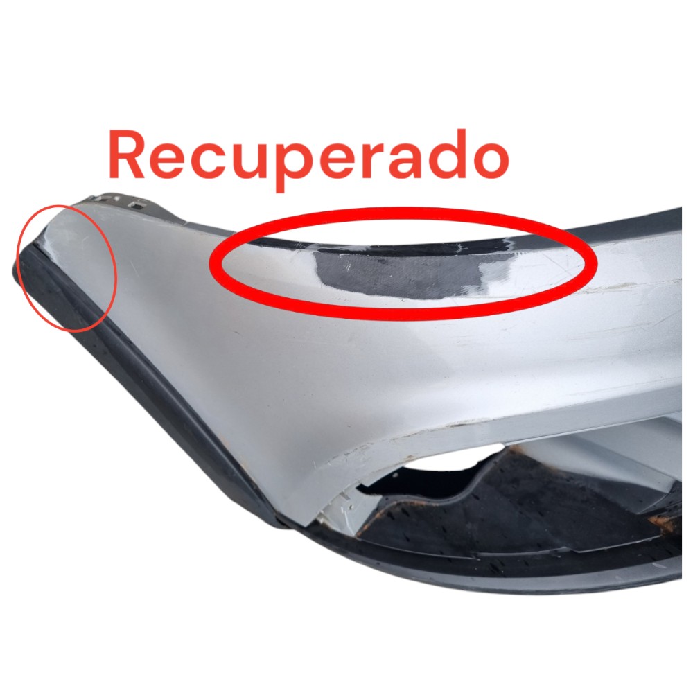 Parachoque Dianteiro Volkswagen Crossfox 2012 2014 Prata 2