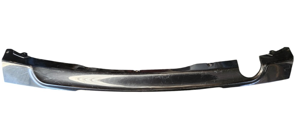 Saia Spoiler Inferior Traseiro Bmw 320i Sport Preto