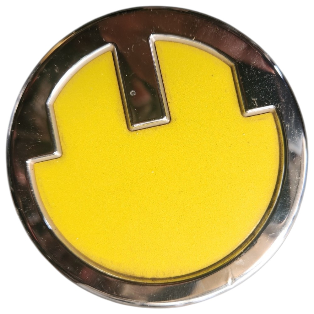 Emblema Simbolo Tampa Traseira Mini Cooper F56 Eletrico Amarelo 9