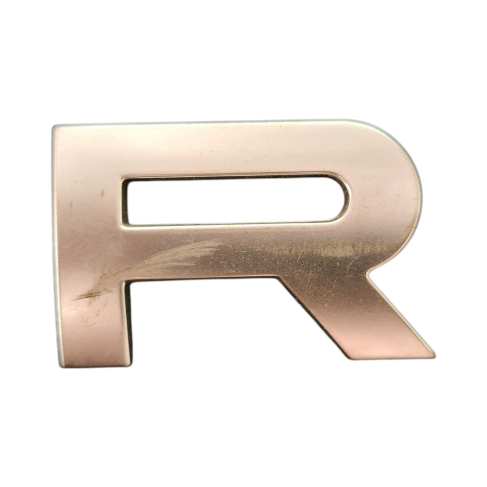Letra Nome R Range Rover Prata