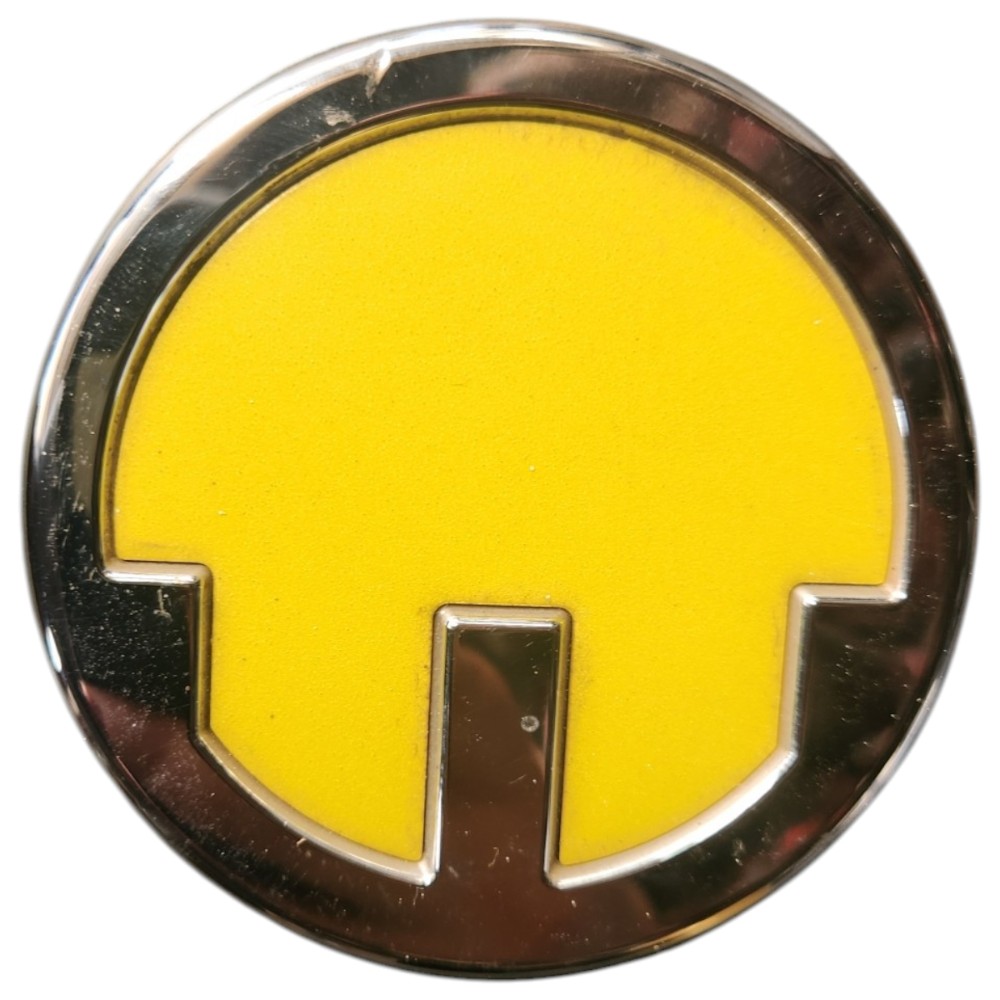 Emblema Simbolo Tampa Traseira Mini Cooper F56 Eletrico Amarelo 7