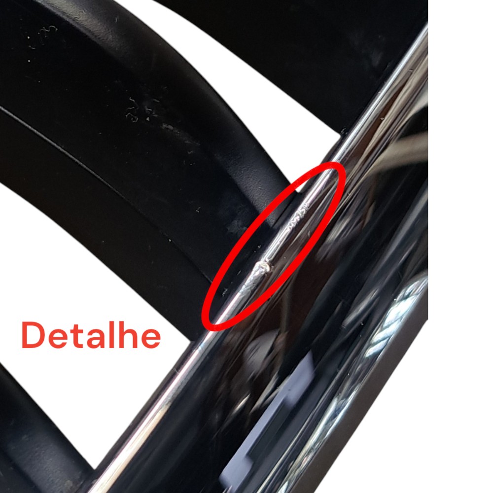 Grade Frontal Superior Esquerda Bmw C5 X6 F16 2015 2018 Preto Original 3