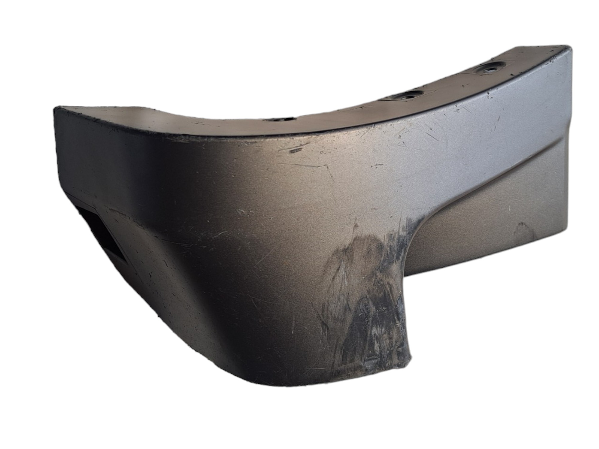 Ponteira Dianteira Esquerda Spoiler Hyundai Vera Cruz  Preto