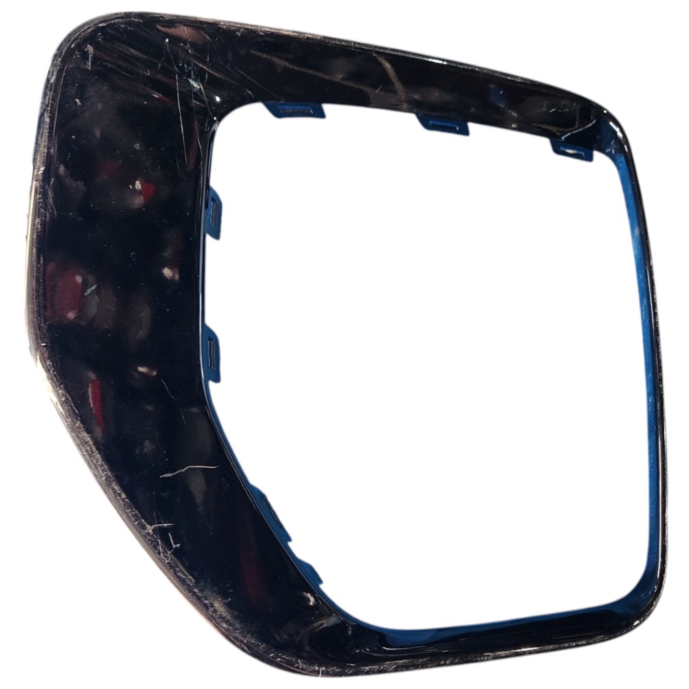 Moldura Grade Esquerda Parachoque Dianteiro Land Rover Preto Moldura