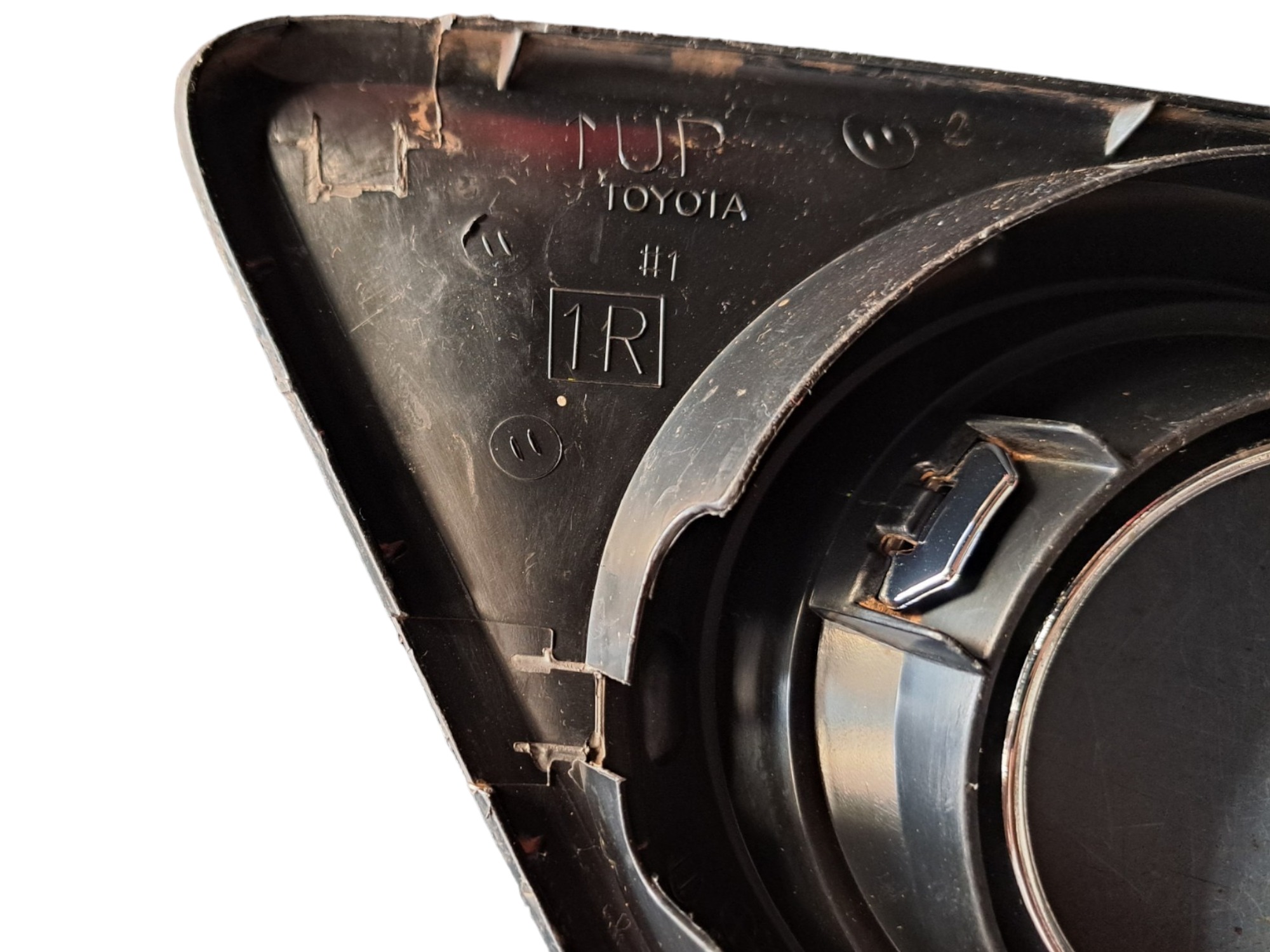 Moldura Grade Milha Direita Toyota Hilux Preto Direito 4