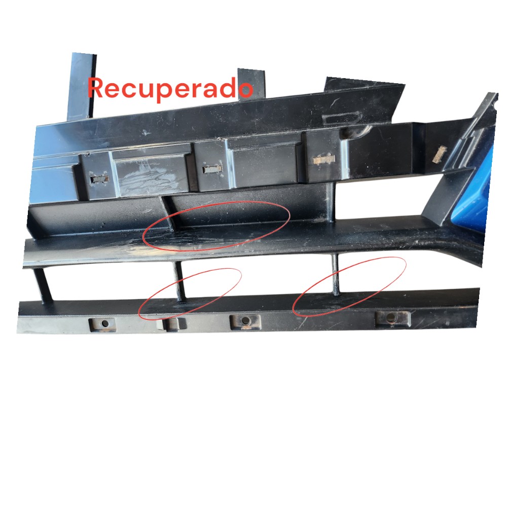 Parachoque Dianteiro Nissan Kicks 2022 Azul 2