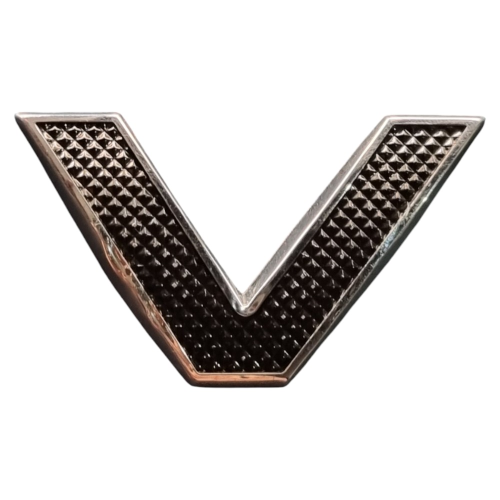 Simbolo Emblema Letra V Range Rover Amassado