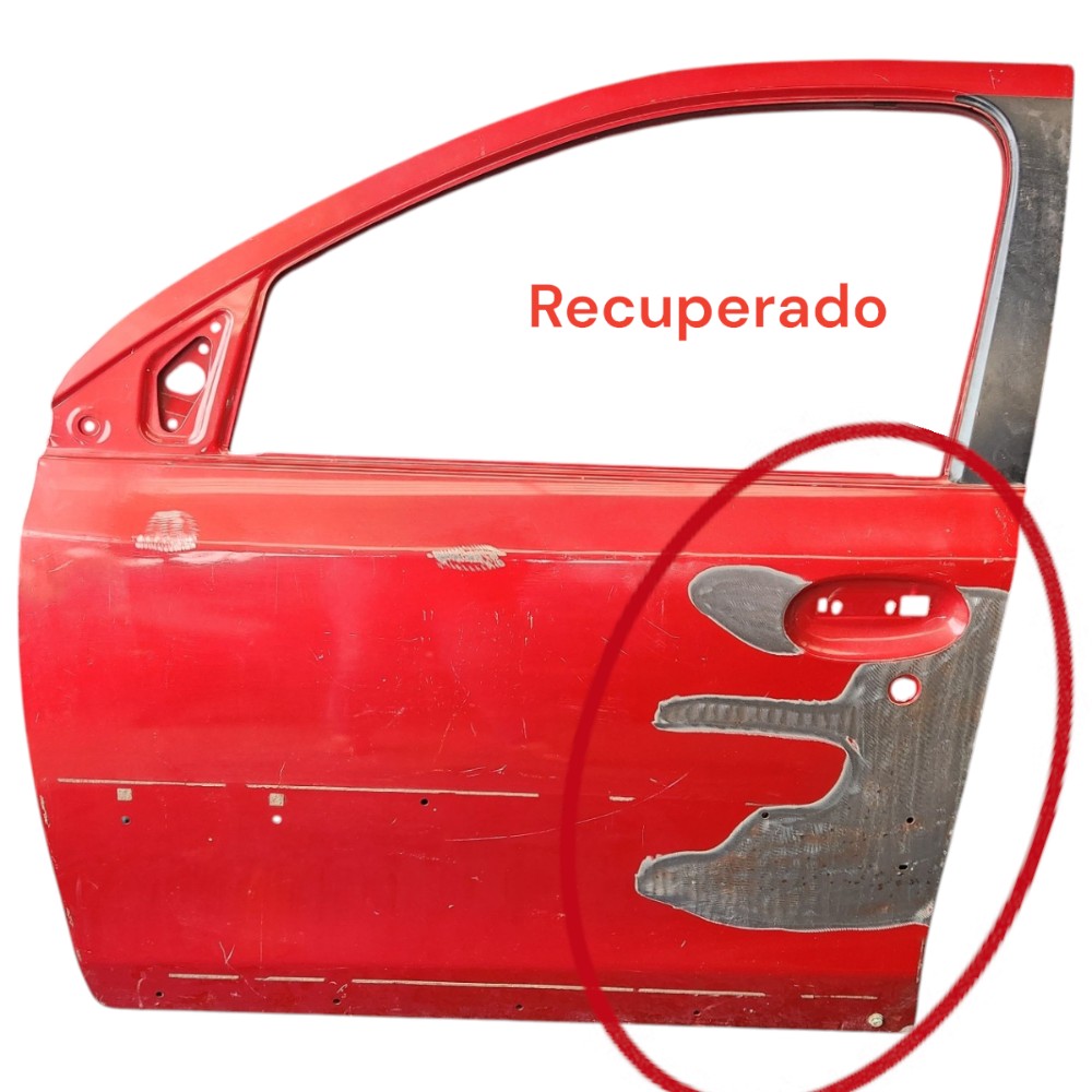 Porta Dianteira Esquerda Toyota Etios Cross 2015 2016 Dianteira Esquerdo Vermelho 5