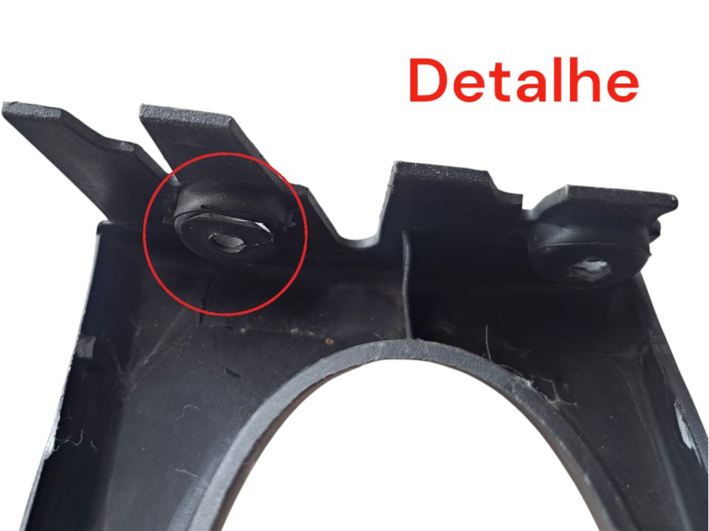 Grade Moldura Direita Milha Honda Fit 2010 2012 6
