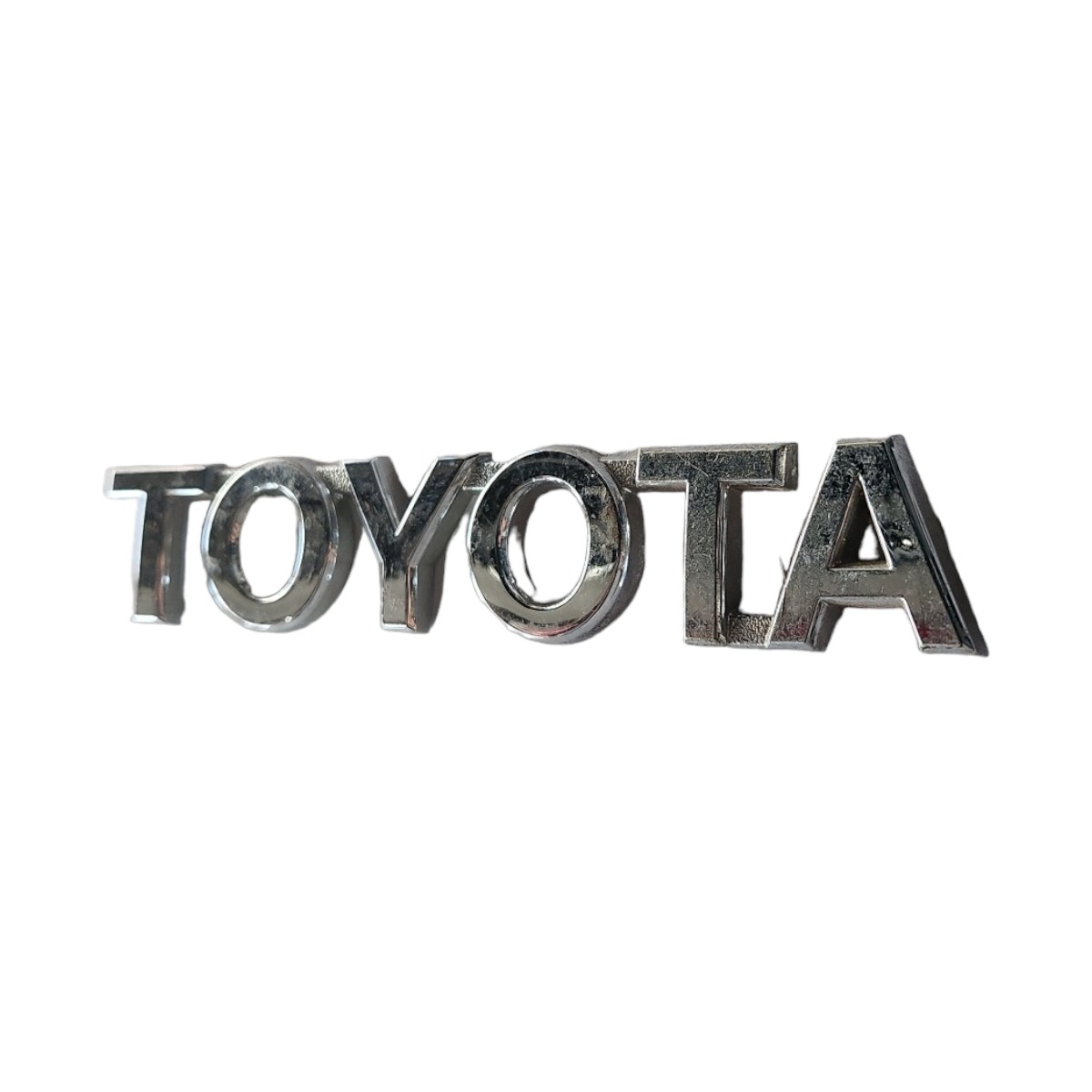 Letra Nome Emblema Toyota  Cromado Cromado 2
