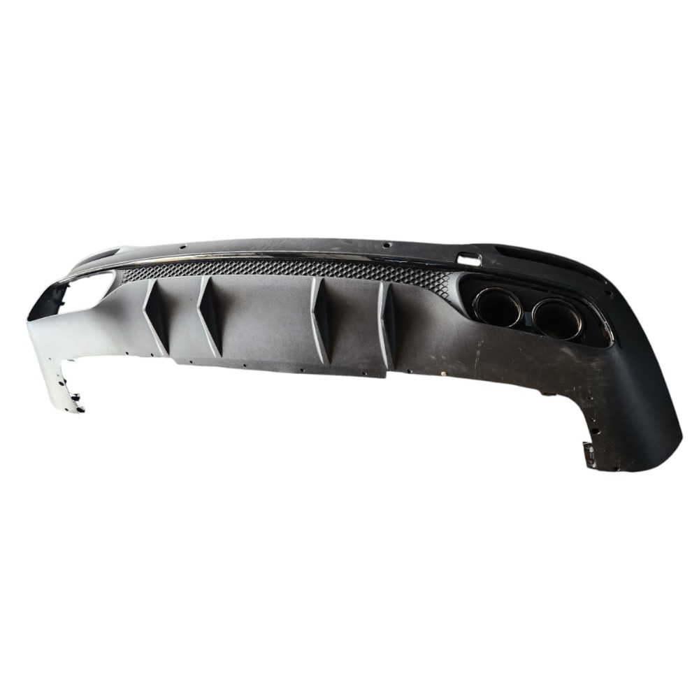 Spoiler Inferior Traseiro Mercedes Gle 2024 Preto 3