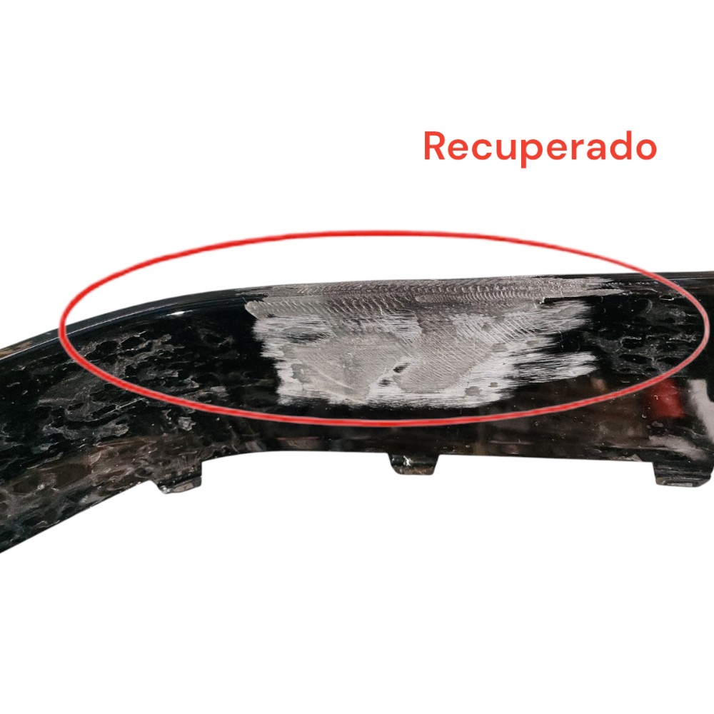 Spoiler Grade Inferior Parachoque Dianteiro Jaguar F Pace Preto 2