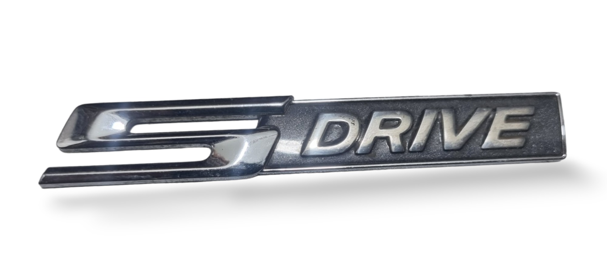 Emblema Sdrive Bmw Z4 Prara/preto Prata/preto
