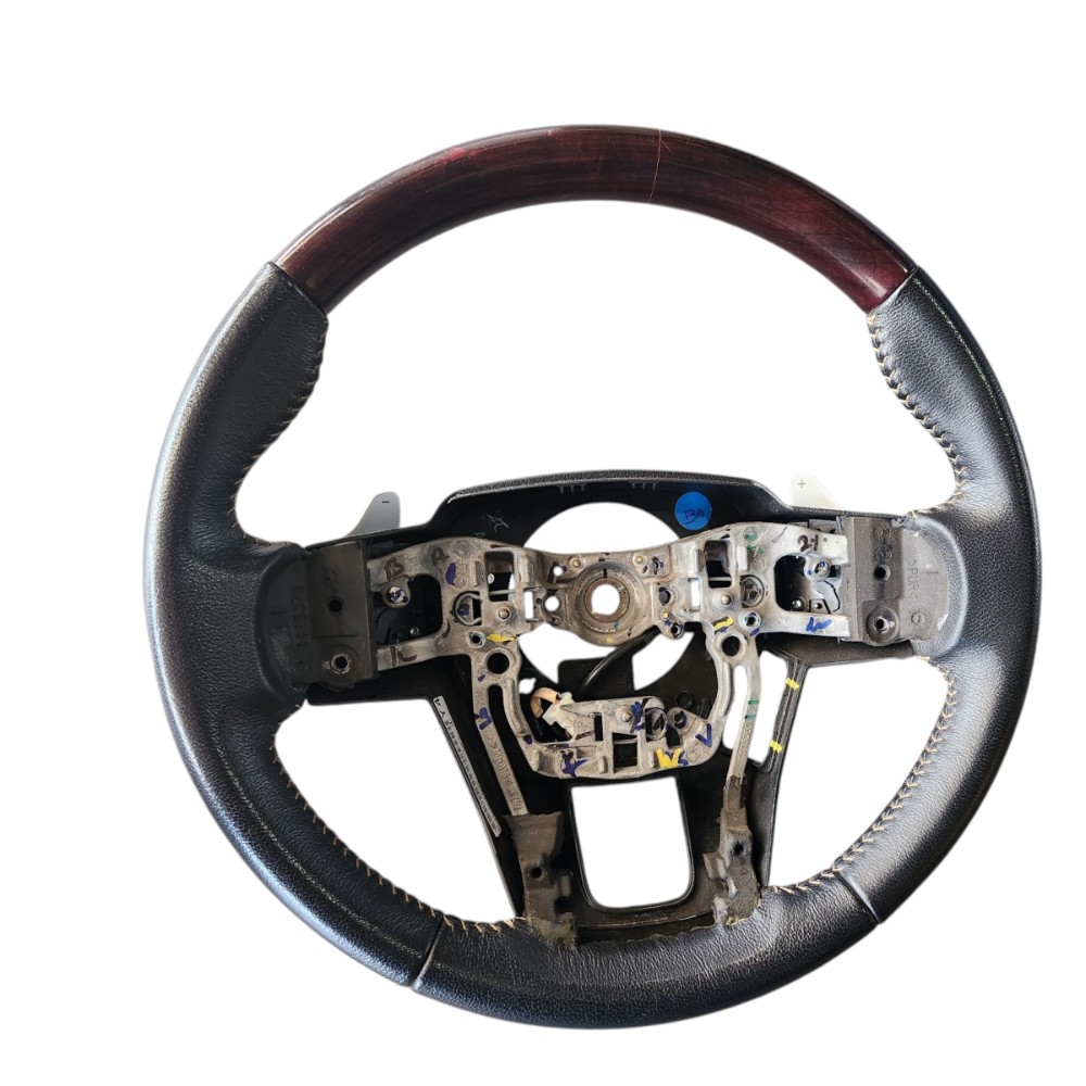 Volante Toyota Sw4 2016 Preto E Madeira