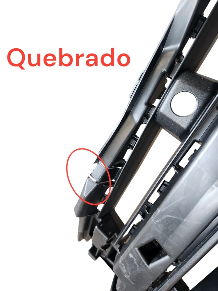 Grade Parachoque Porsche Macan 2021 Preto 2
