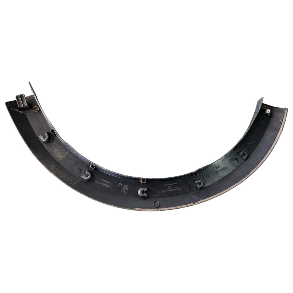 Alargador Moldura Paralama Direito Renault Sandero 2012 Preto