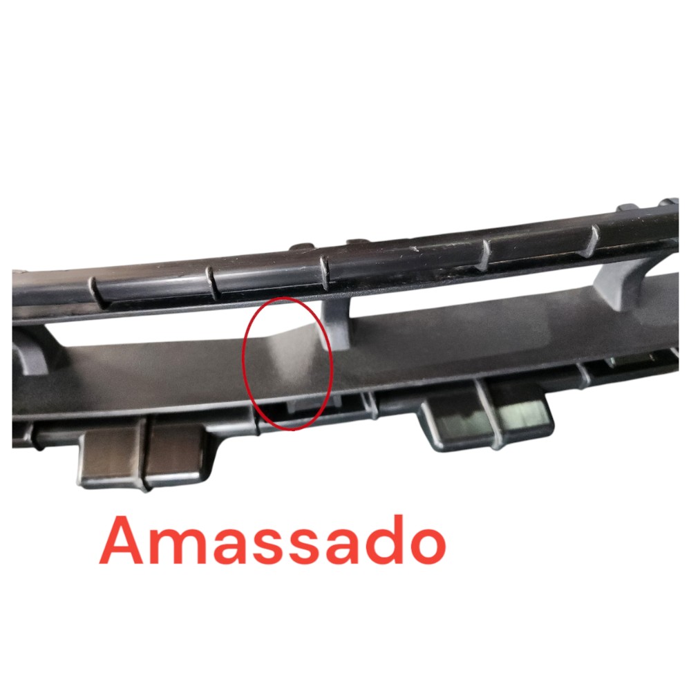 Grade Inferior Parachoque Dianteiro Hyundai Hb20 2022 Preto 7