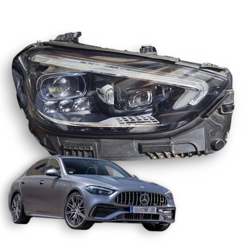 Farol Led Digital Direito Mercedes C300 Direito/passageiro