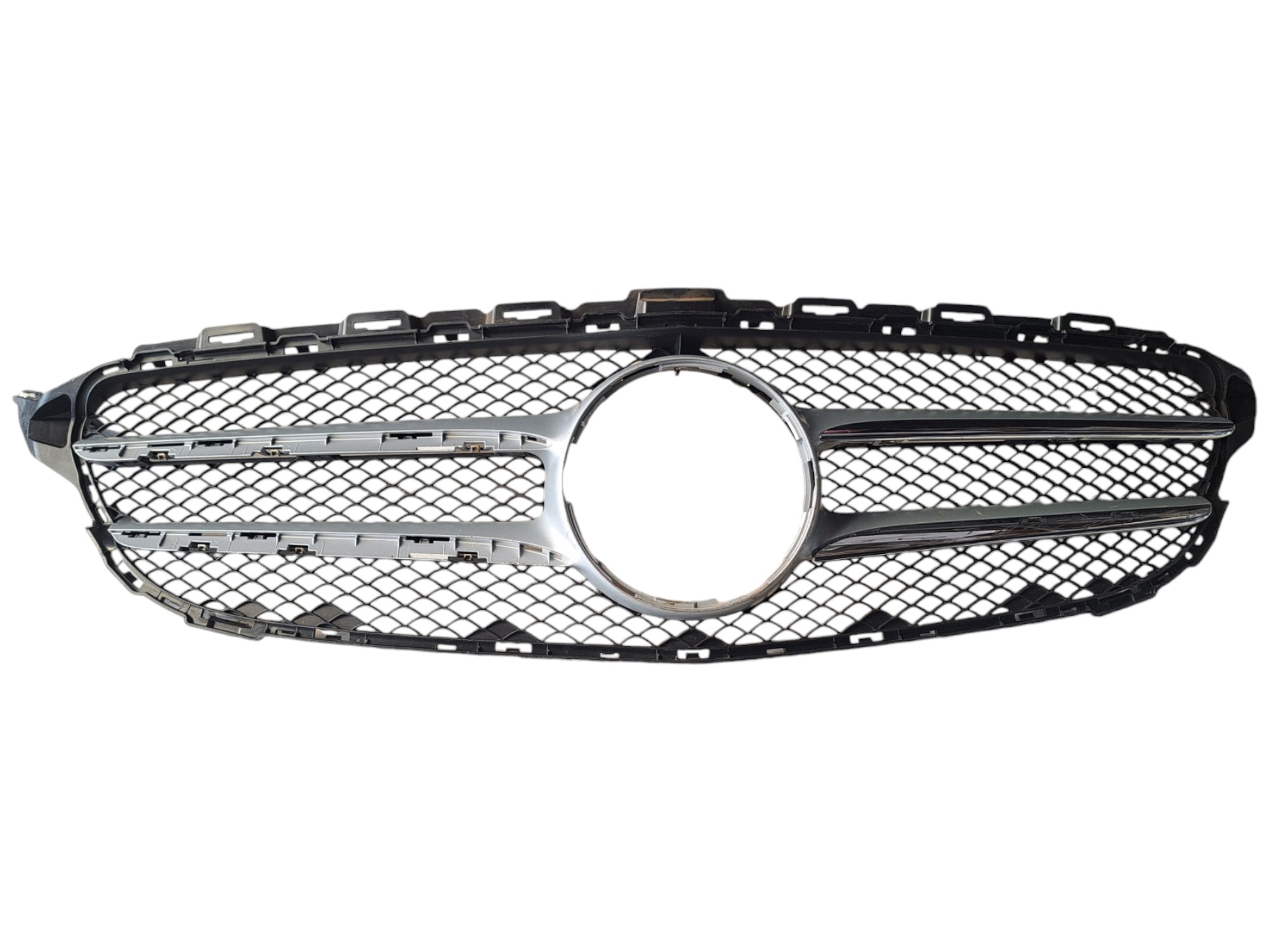 Grade Comeia Mercedes C180 C200 Preto N/a