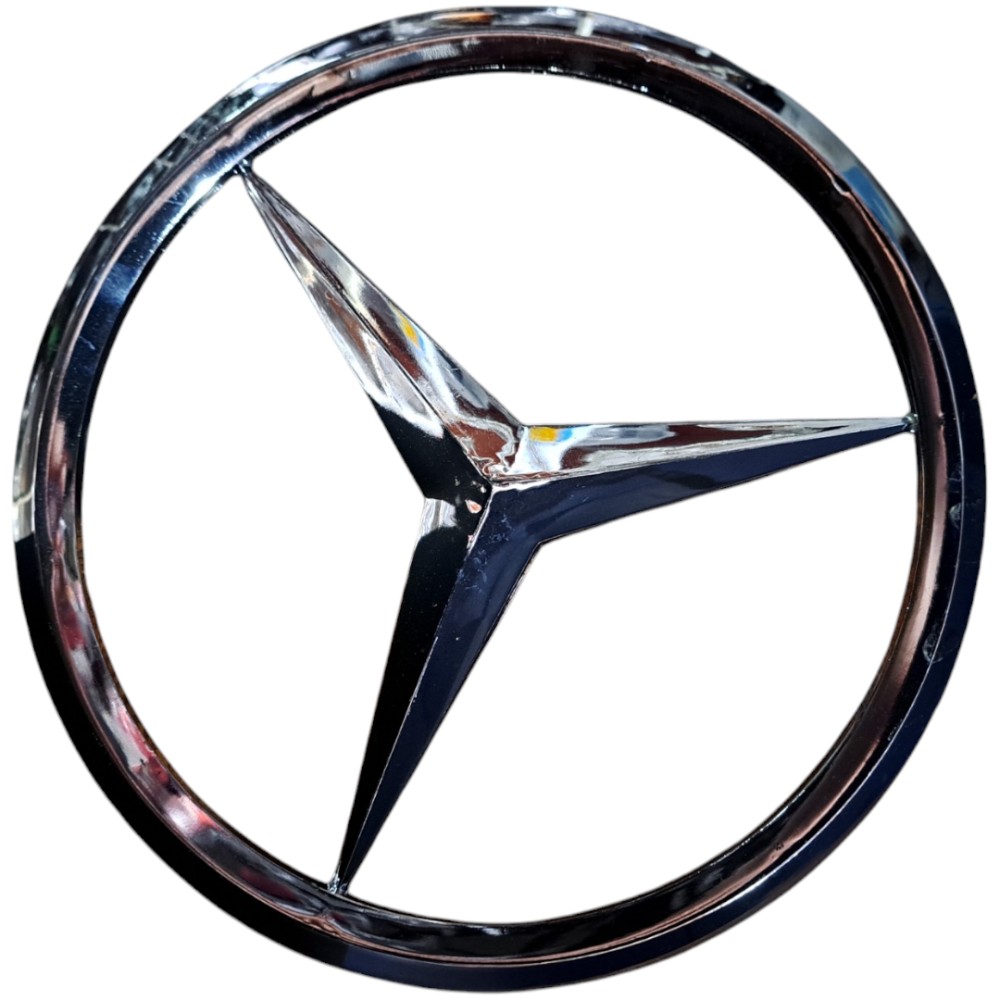 Emblema Símbolo Estrela Mercedes Caminhão  Cromado
