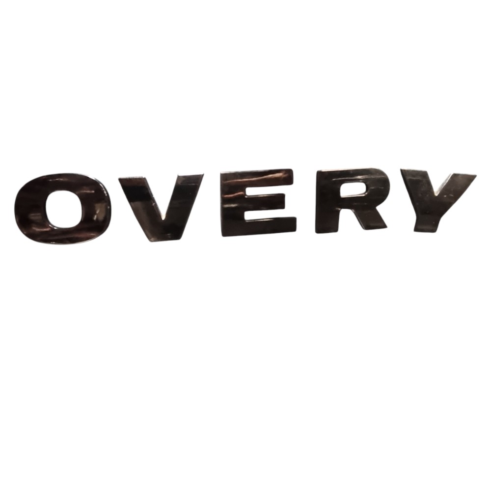 Emblema Simbolo Nome Discovery Arranhado