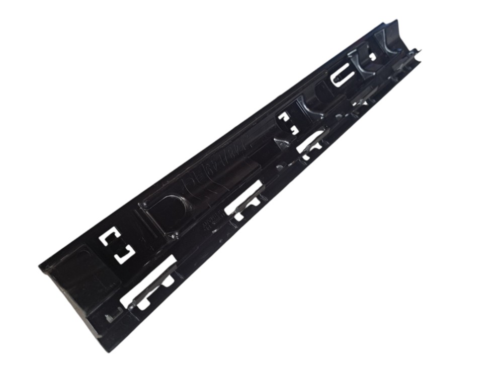 Guia Suporte Direito Lateral Spoiler Bmw X1 F48 F49 Preto 3