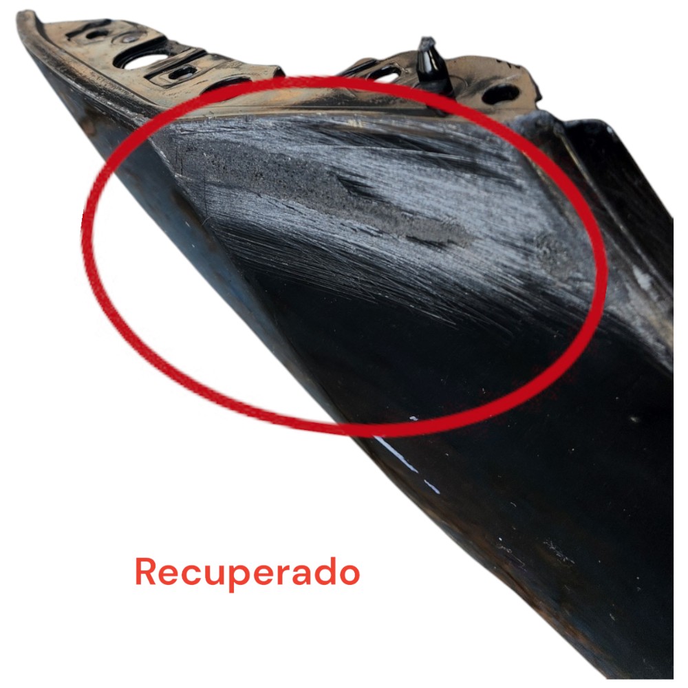 Parachoque Dianteiro Ford New Fiesta Mexicano 2011 2012 Preto 3
