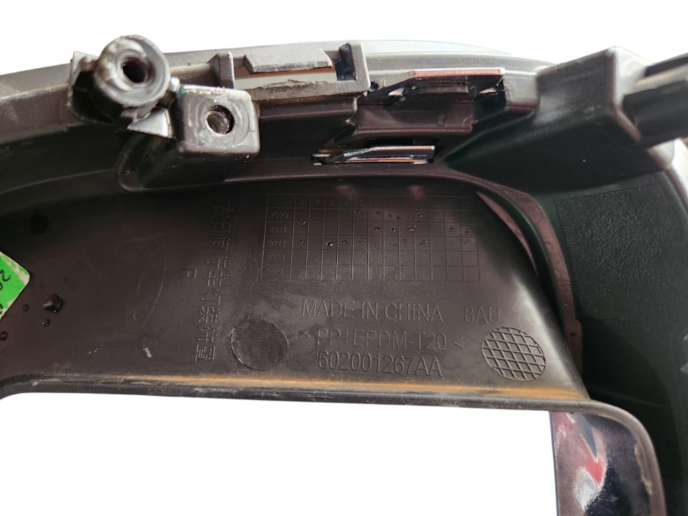 Grade Moldura Milha Direita Chery Tiggo 5x 2022 Preto Direito 6