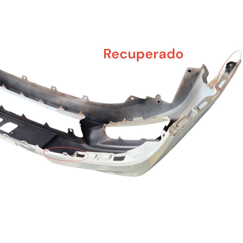 Parachoque Dianteiro Honda Fit 2019 Recuperado Branco 4