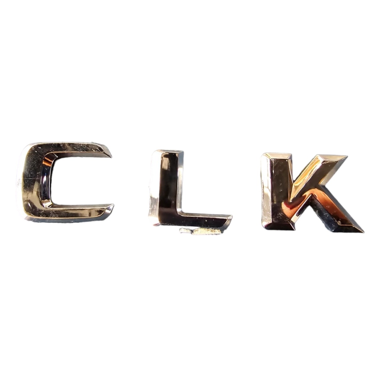 Nome Letra Mercedes Clk Cromado
