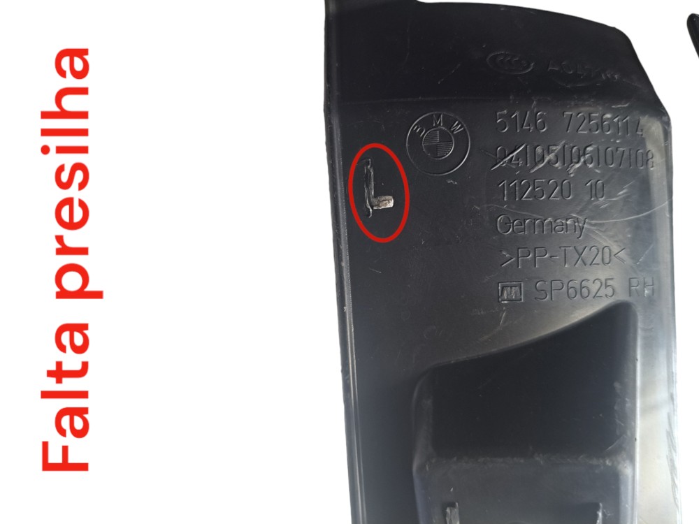 Moldura Cinto Traseiro Bmw 320i F30 7