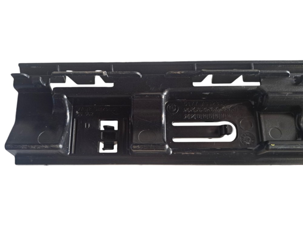 Guia Suporte Direito Lateral Spoiler Bmw X1 F48 F49 Preto 4