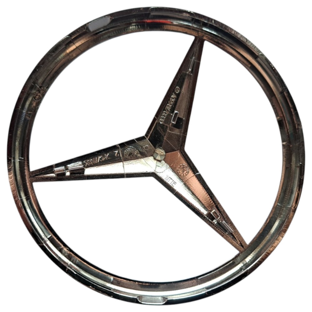 Emblema Estrela Traseiro Mercedes Glc Cls S Original Cromado 4