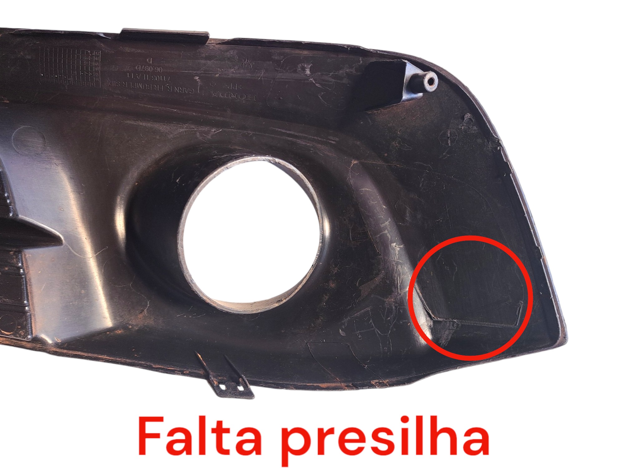 Grade Milha Direita Honda Civic G10 2019 Preto Direito 6