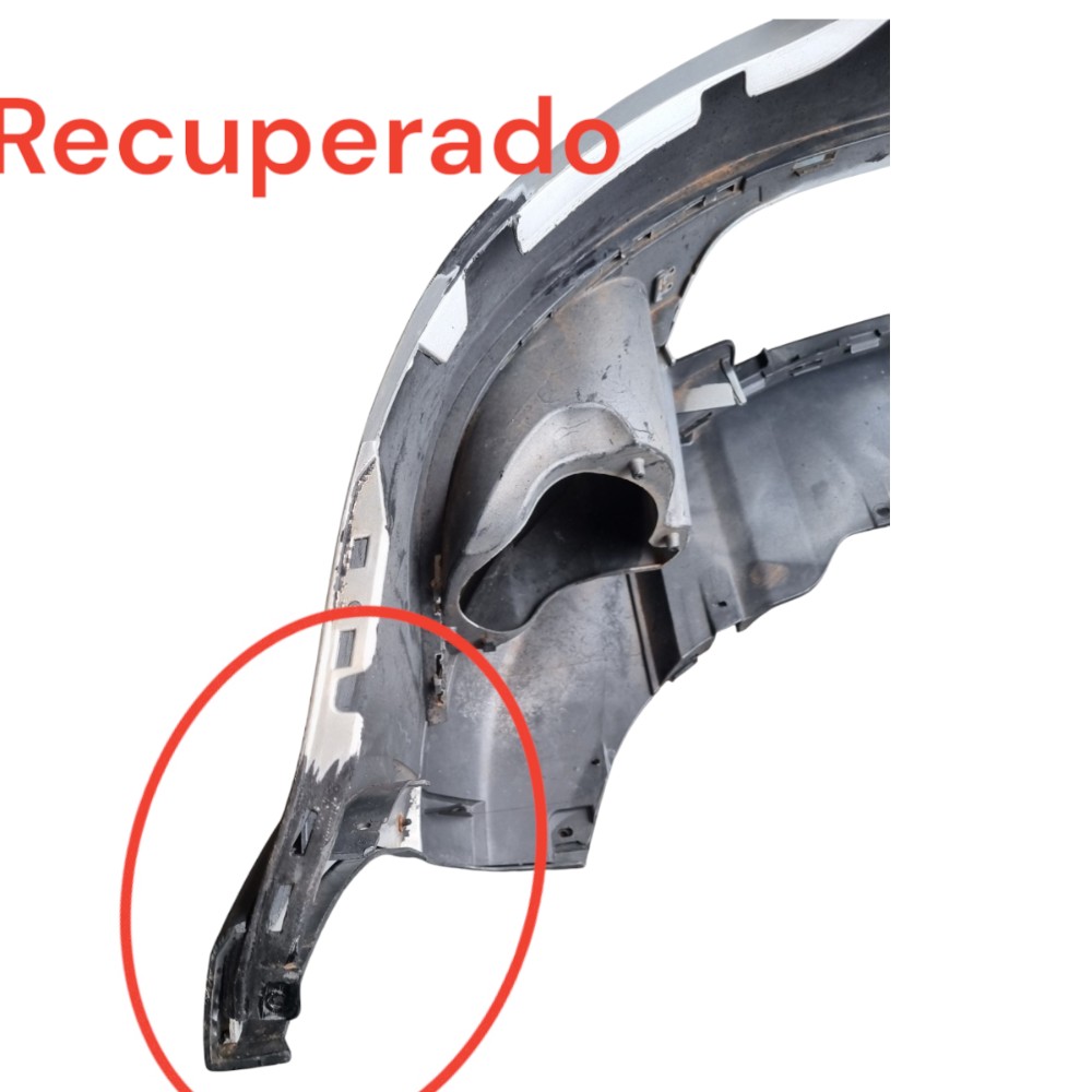 Parachoque Dianteiro Volkswagen Crossfox 2012 2014 Prata 3