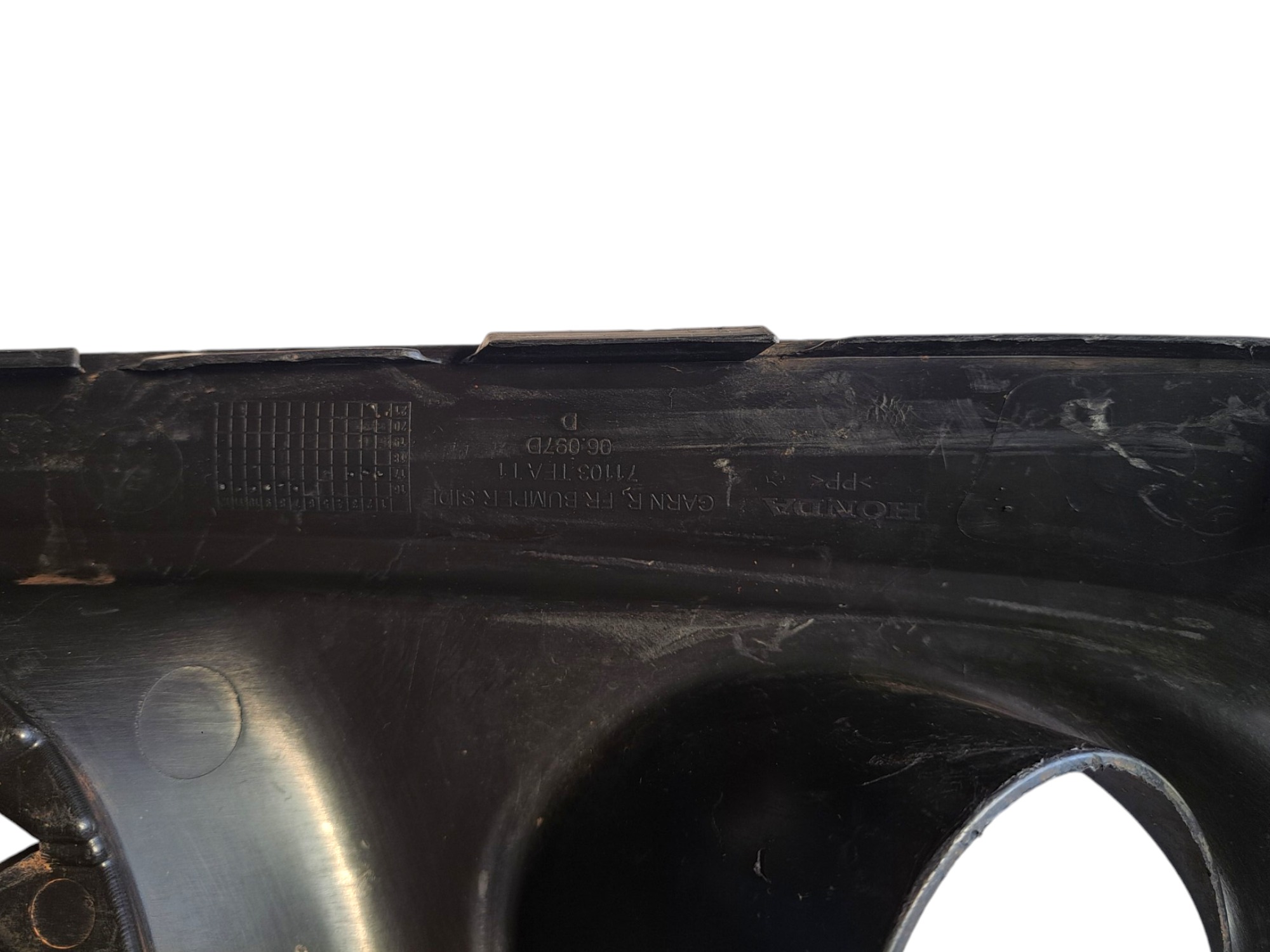 Grade Milha Direita Honda Civic G10 2019 Preto Direito 7