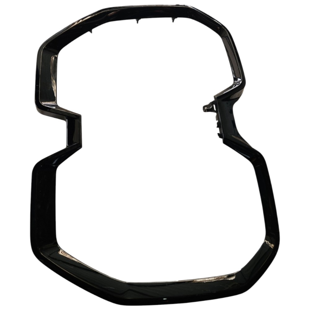 Aro Moldura Grade Bmw Ix I20 2022 2023 2024 Preto 3