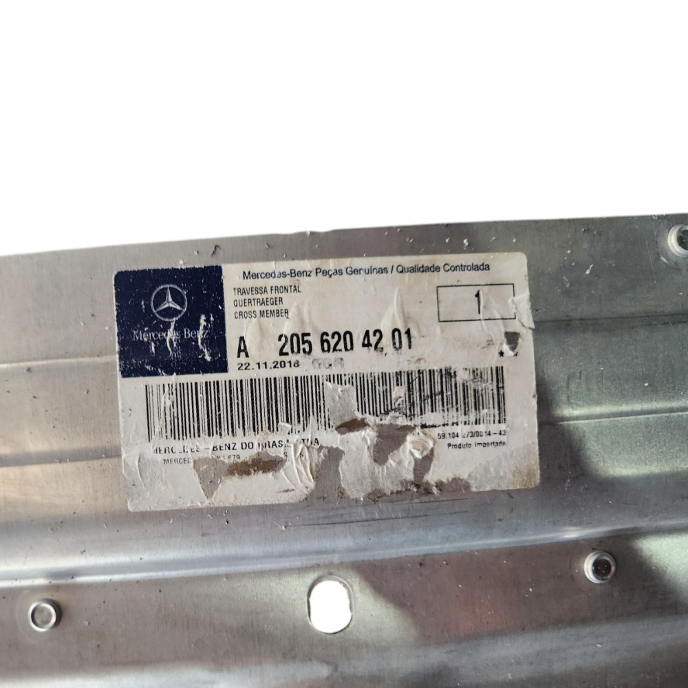 Painel Regua superior frontal Mercedes C180 C200 2015 4