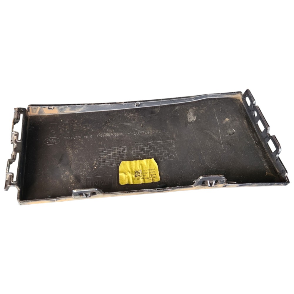Moldura Aplique Esquerdo Do Parachoque Land Rover Defender Cinza-escuro 6
