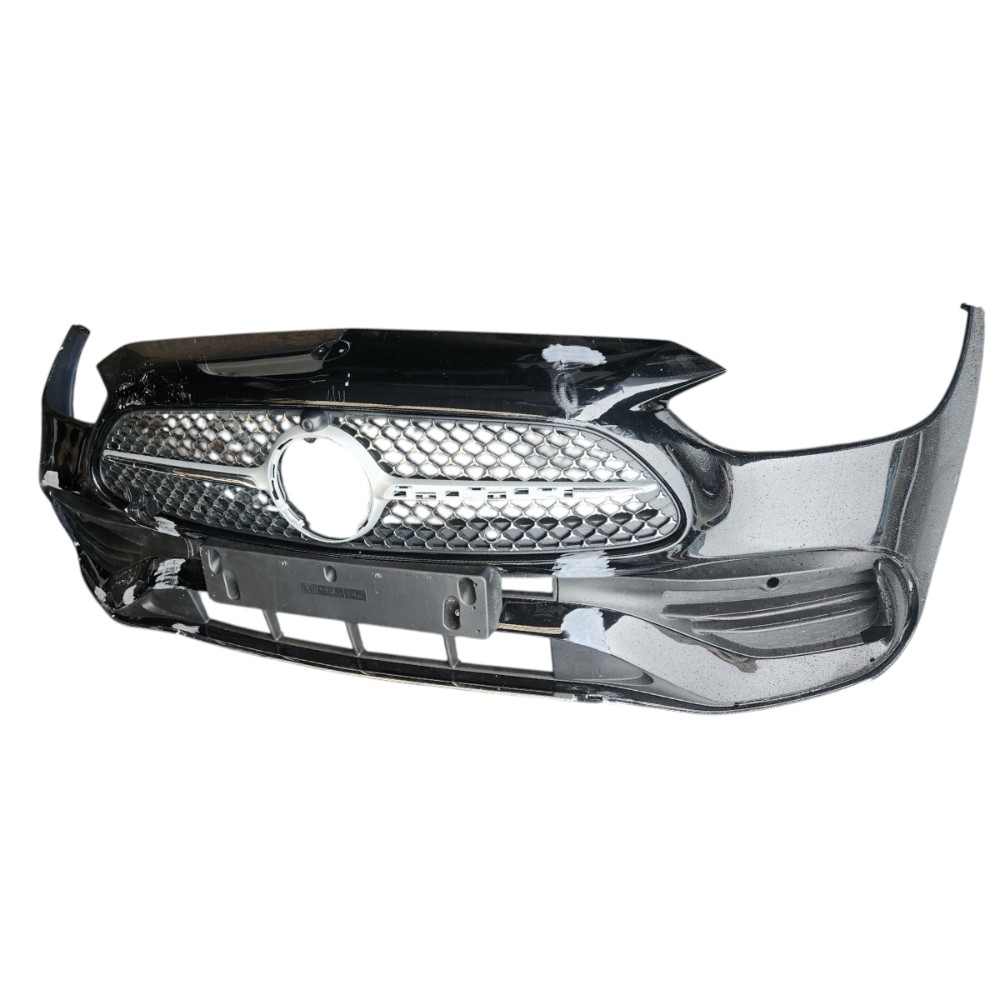 Parachoque Dianteiro Mercedes C300 Amg 2021 W206 Preto 8