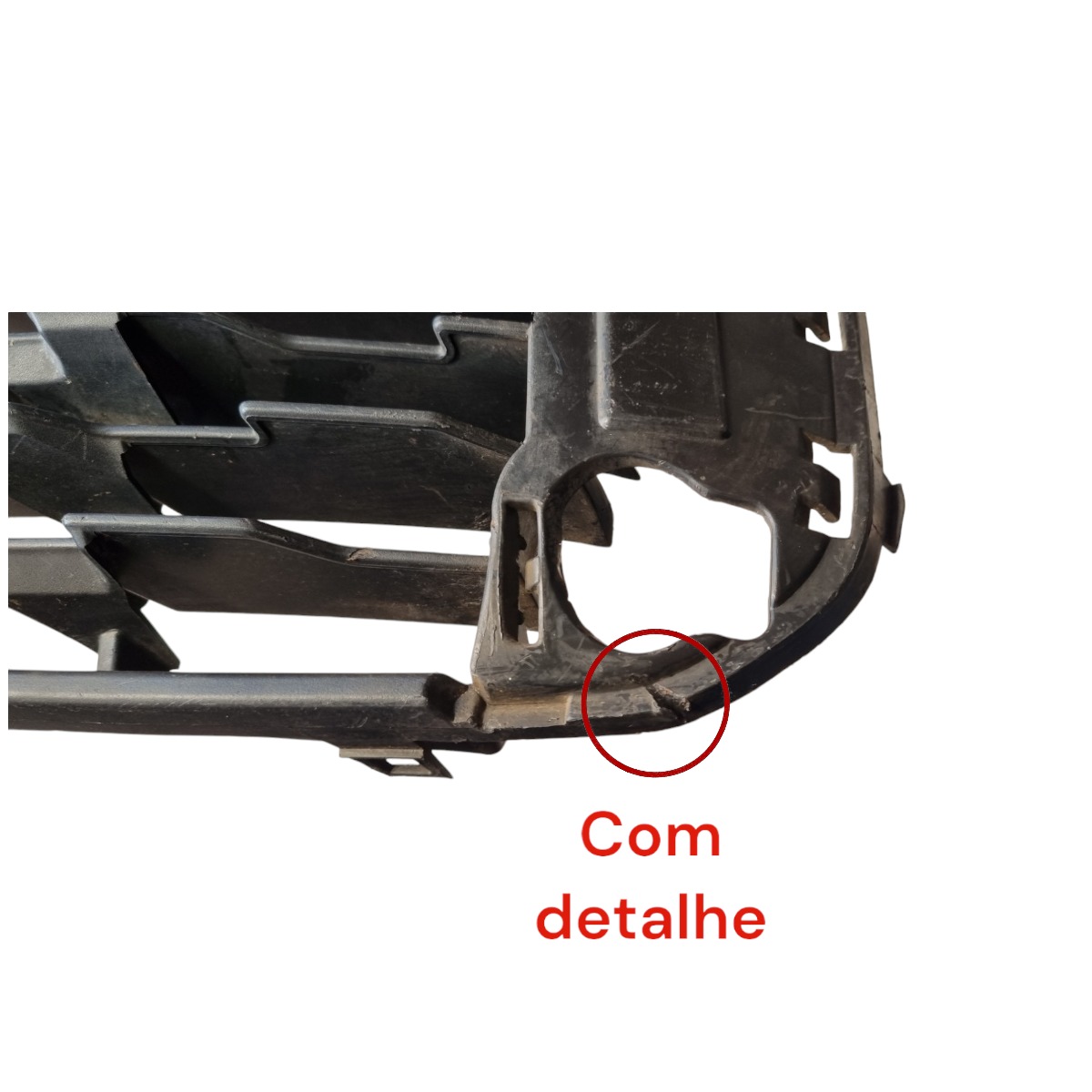 Grade Milha Esquerda Bmw X1  Preto Esquerdo 6