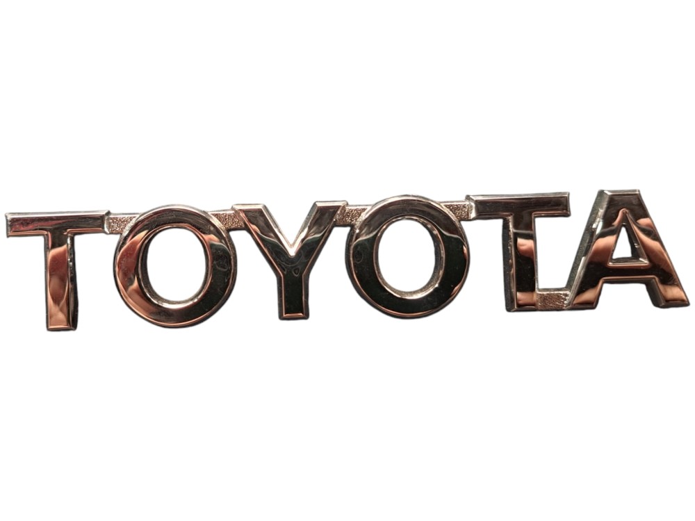 Emblema Símbolo Nome Toyota Cromado