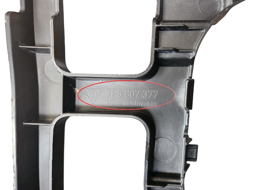 Suporte Parachoque Porsche Cayenne Traseiro Esquerdo 2015 5